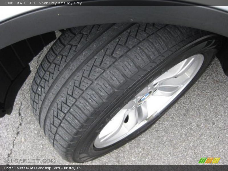Silver Grey Metallic / Grey 2006 BMW X3 3.0i