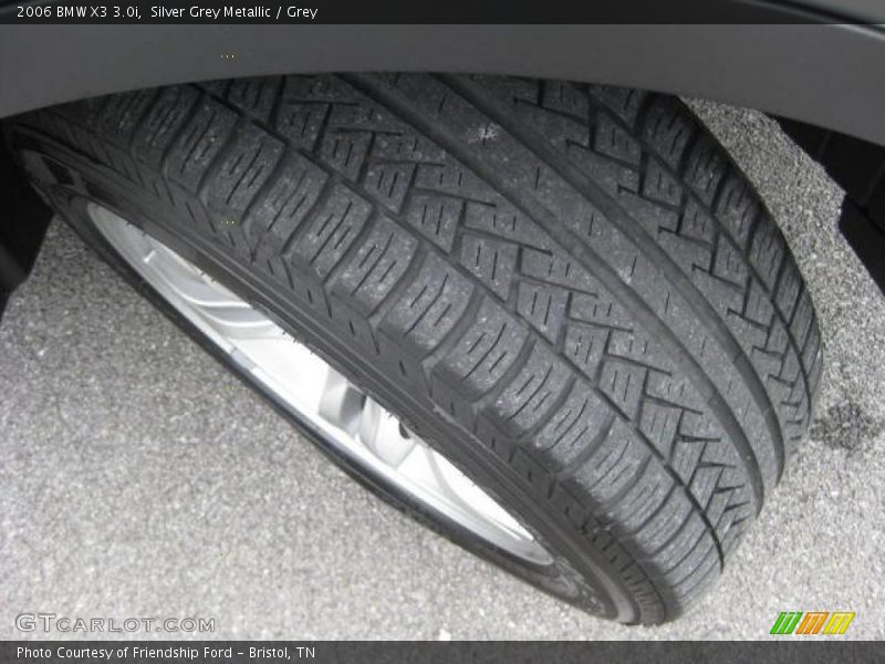Silver Grey Metallic / Grey 2006 BMW X3 3.0i
