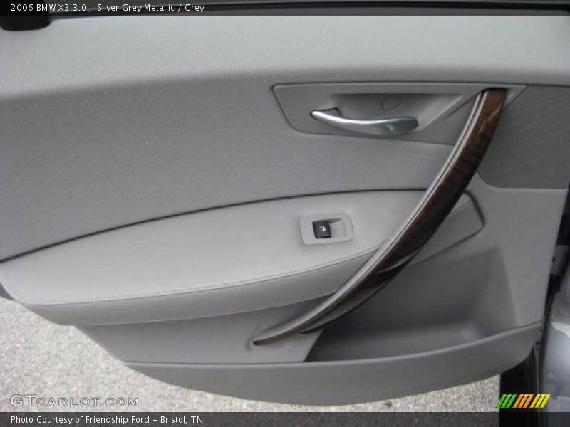 Silver Grey Metallic / Grey 2006 BMW X3 3.0i