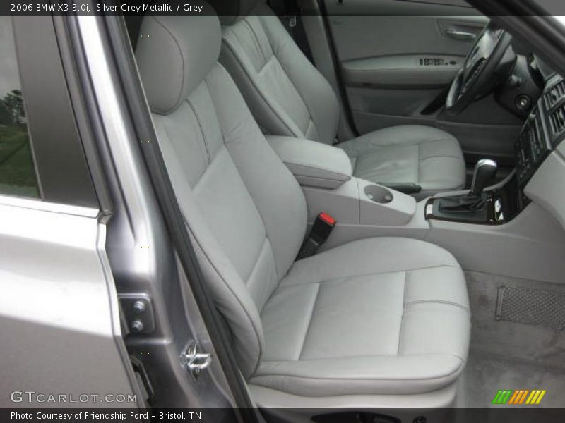 Silver Grey Metallic / Grey 2006 BMW X3 3.0i