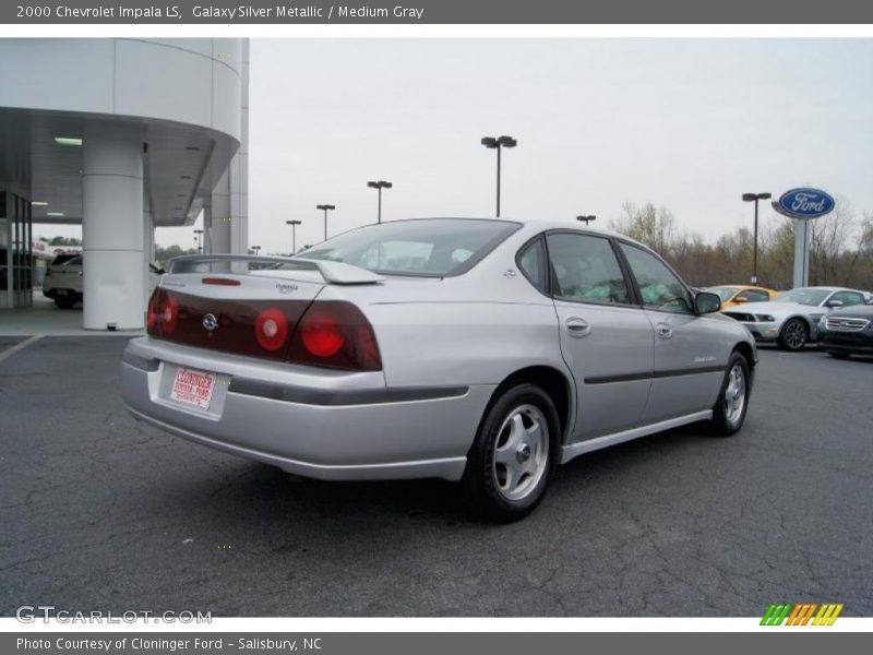 Galaxy Silver Metallic / Medium Gray 2000 Chevrolet Impala LS