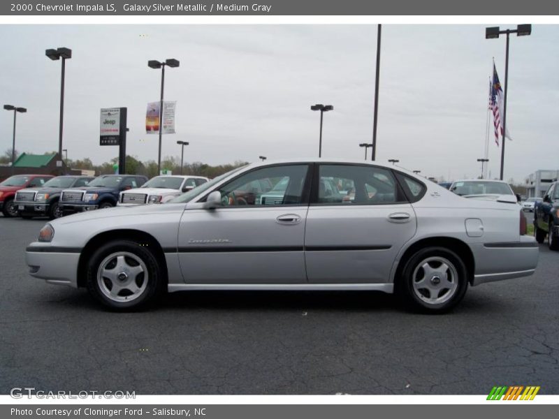 Galaxy Silver Metallic / Medium Gray 2000 Chevrolet Impala LS