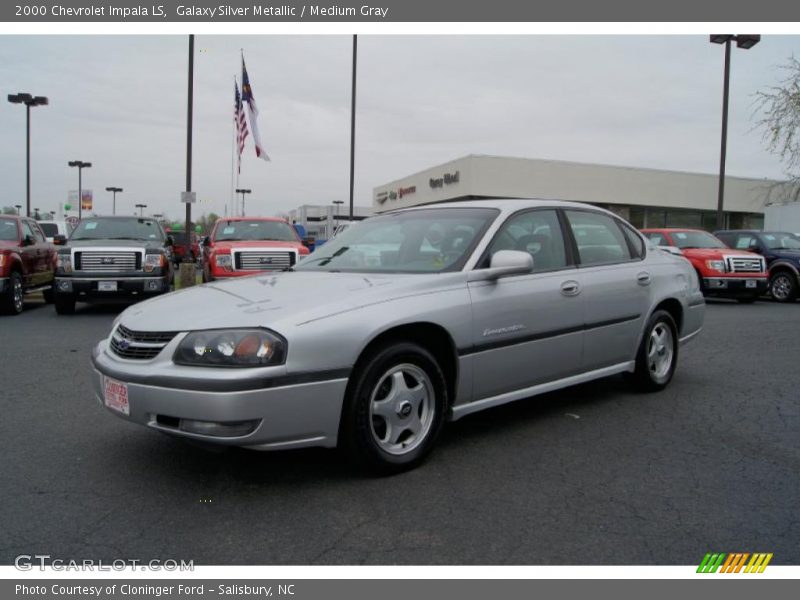 Galaxy Silver Metallic / Medium Gray 2000 Chevrolet Impala LS