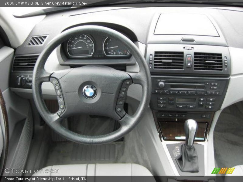 Silver Grey Metallic / Grey 2006 BMW X3 3.0i