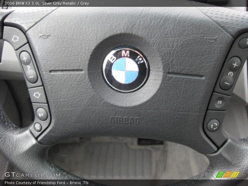 Silver Grey Metallic / Grey 2006 BMW X3 3.0i