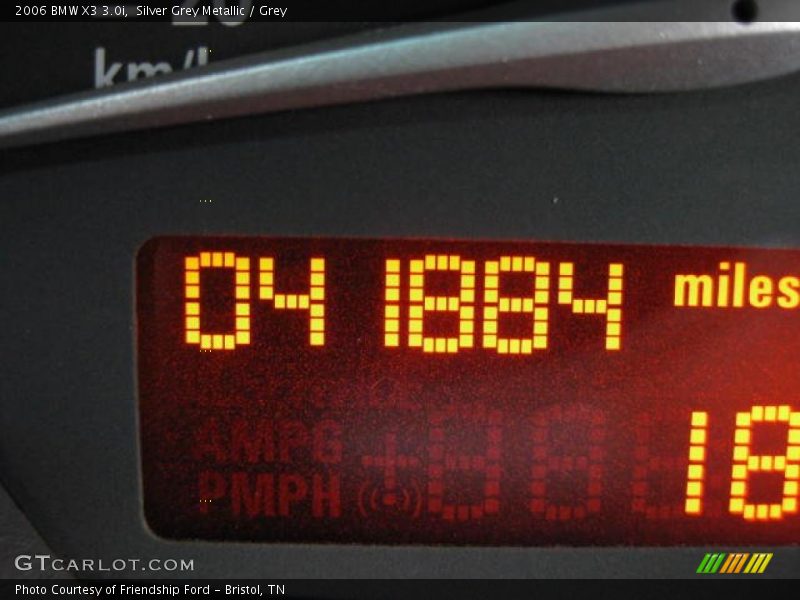 Silver Grey Metallic / Grey 2006 BMW X3 3.0i