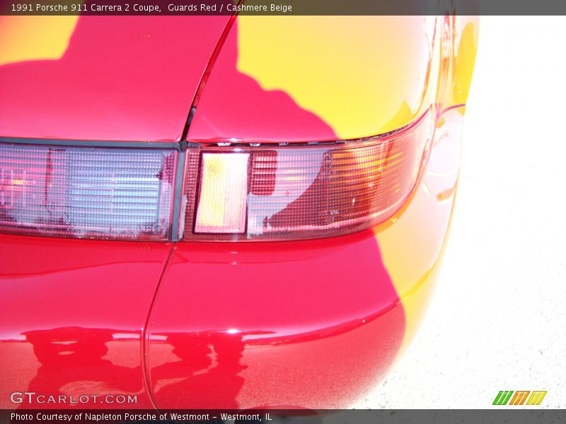 Guards Red / Cashmere Beige 1991 Porsche 911 Carrera 2 Coupe
