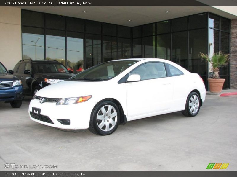 Taffeta White / Ivory 2006 Honda Civic LX Coupe