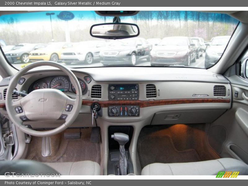Galaxy Silver Metallic / Medium Gray 2000 Chevrolet Impala LS