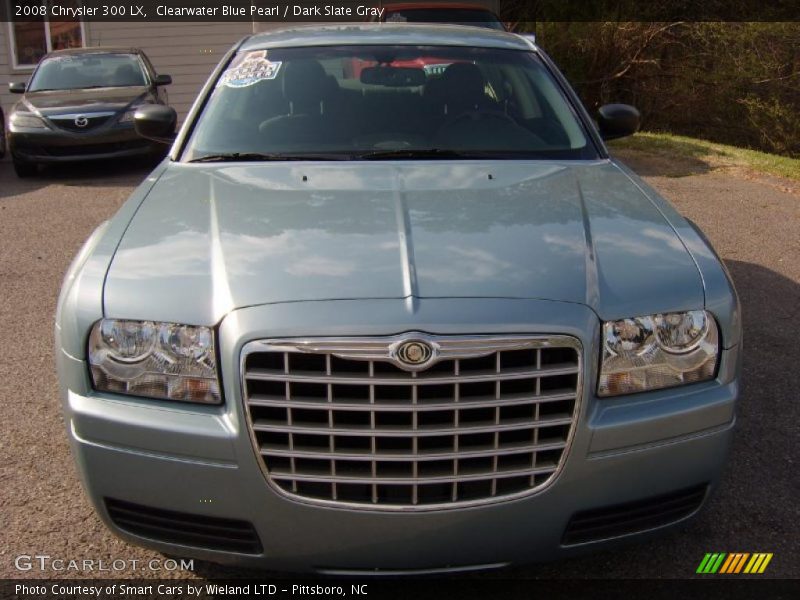 Clearwater Blue Pearl / Dark Slate Gray 2008 Chrysler 300 LX