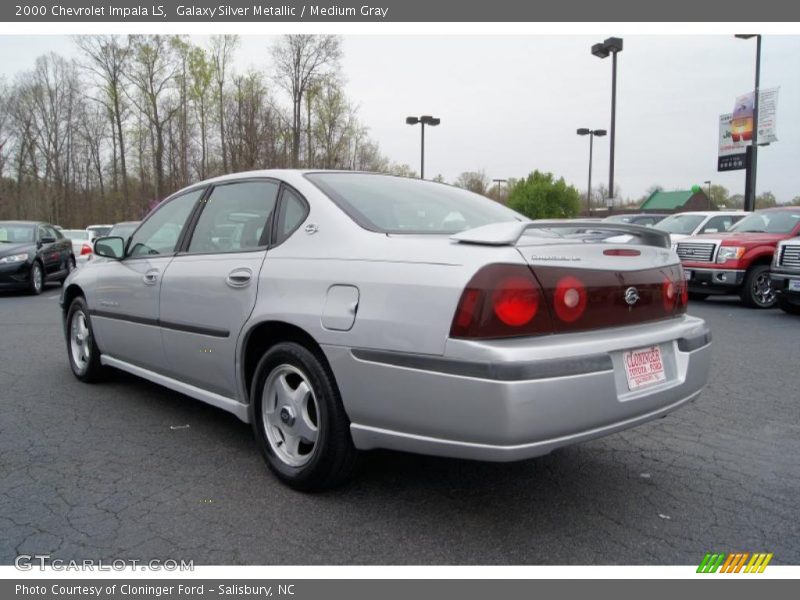 Galaxy Silver Metallic / Medium Gray 2000 Chevrolet Impala LS