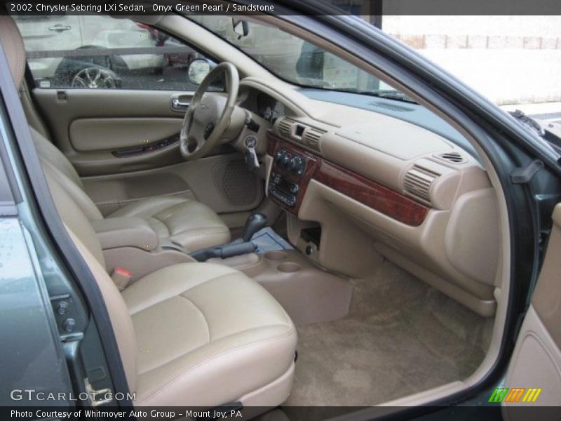  2002 Sebring LXi Sedan Sandstone Interior