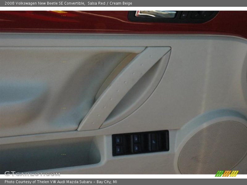 Salsa Red / Cream Beige 2008 Volkswagen New Beetle SE Convertible