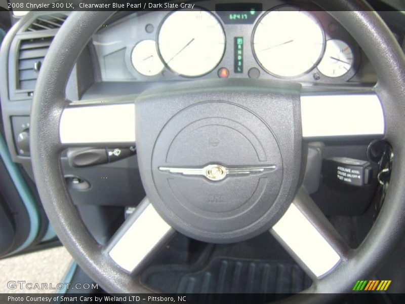 Clearwater Blue Pearl / Dark Slate Gray 2008 Chrysler 300 LX