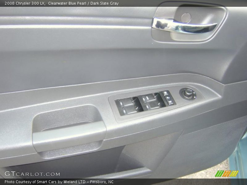 Clearwater Blue Pearl / Dark Slate Gray 2008 Chrysler 300 LX