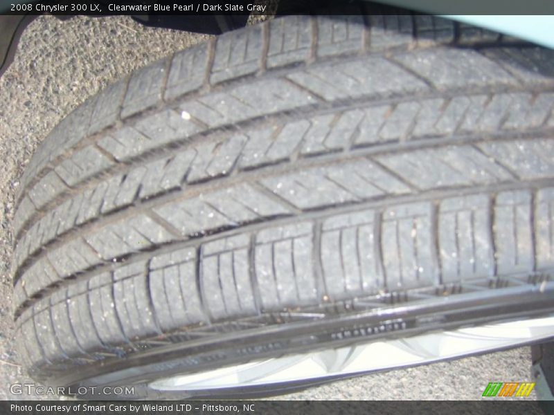Clearwater Blue Pearl / Dark Slate Gray 2008 Chrysler 300 LX