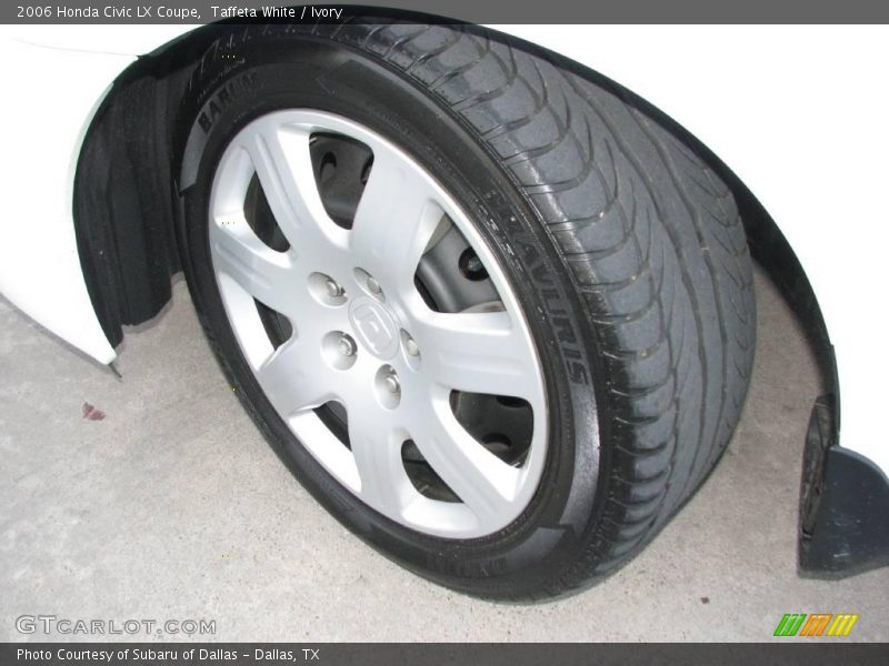 Taffeta White / Ivory 2006 Honda Civic LX Coupe