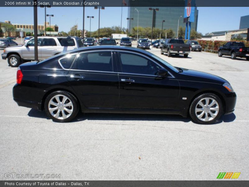 Black Obsidian / Graphite 2006 Infiniti M 35 Sedan