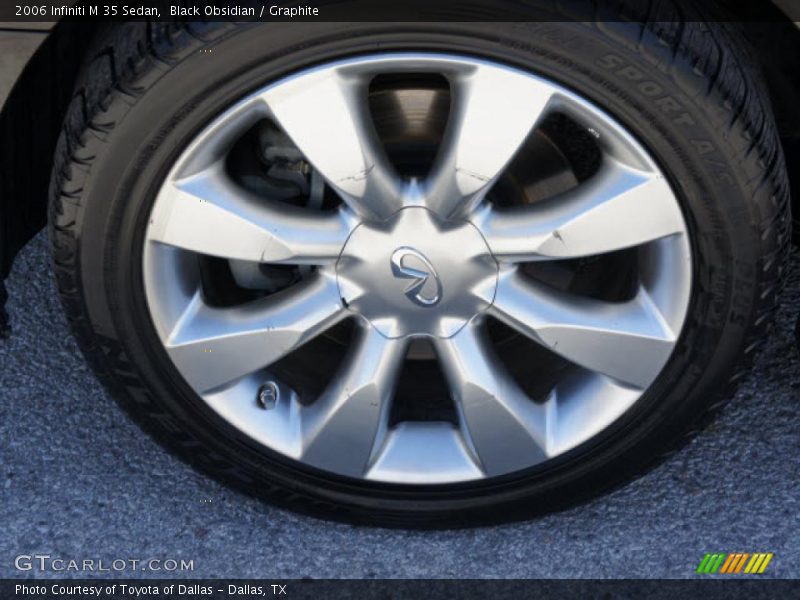 Black Obsidian / Graphite 2006 Infiniti M 35 Sedan