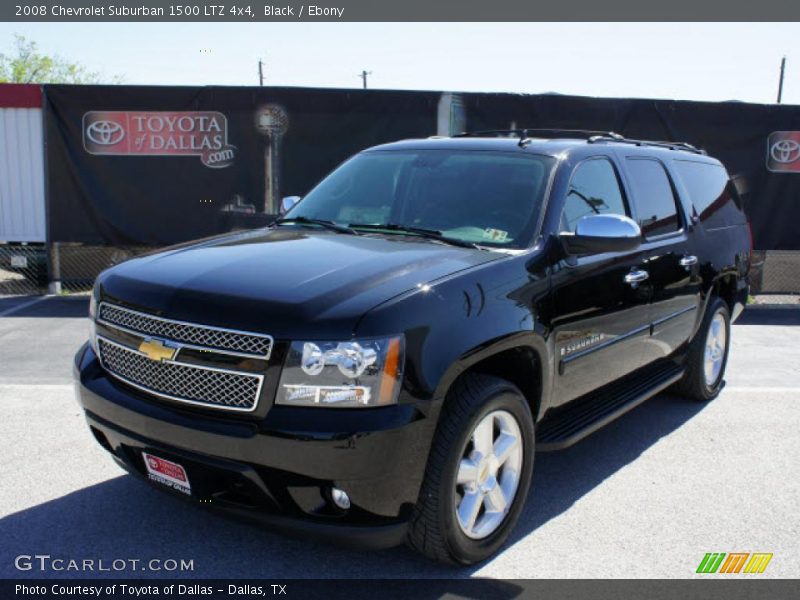 Black / Ebony 2008 Chevrolet Suburban 1500 LTZ 4x4