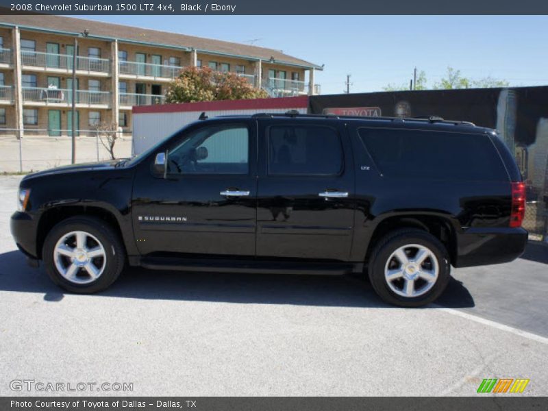 Black / Ebony 2008 Chevrolet Suburban 1500 LTZ 4x4