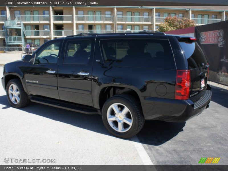 Black / Ebony 2008 Chevrolet Suburban 1500 LTZ 4x4