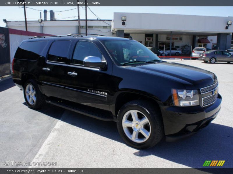 Black / Ebony 2008 Chevrolet Suburban 1500 LTZ 4x4