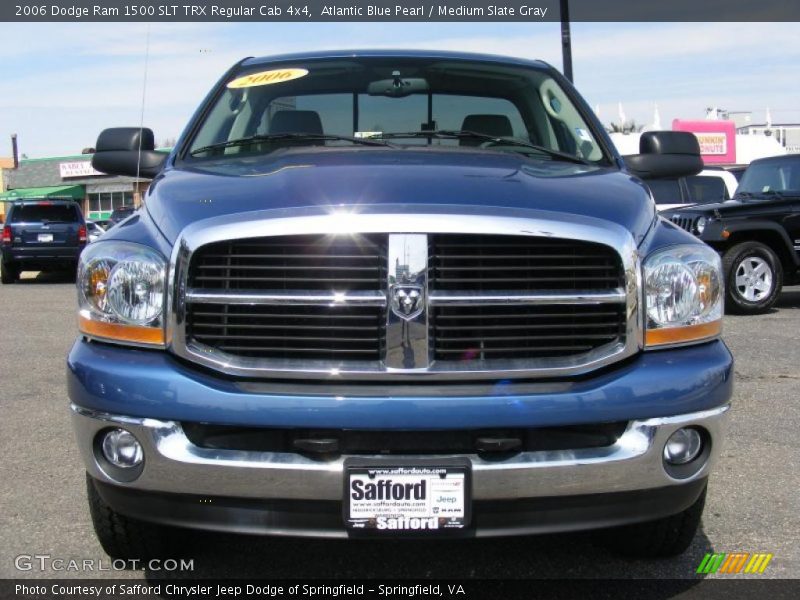 Atlantic Blue Pearl / Medium Slate Gray 2006 Dodge Ram 1500 SLT TRX Regular Cab 4x4