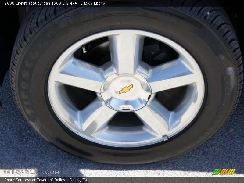 Black / Ebony 2008 Chevrolet Suburban 1500 LTZ 4x4