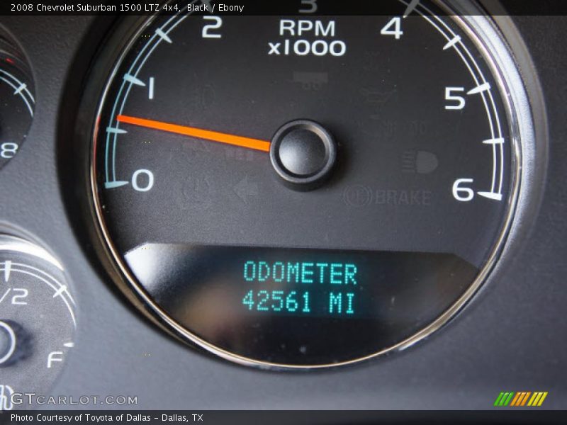 Black / Ebony 2008 Chevrolet Suburban 1500 LTZ 4x4
