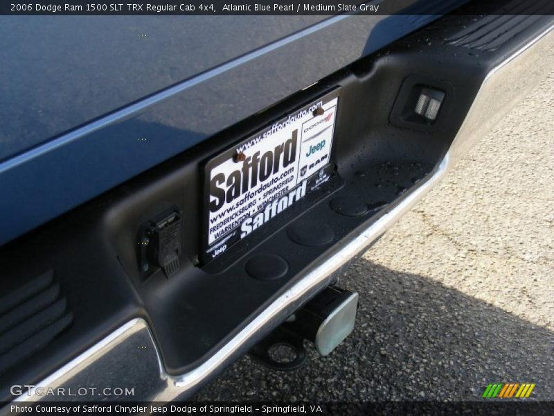 Atlantic Blue Pearl / Medium Slate Gray 2006 Dodge Ram 1500 SLT TRX Regular Cab 4x4
