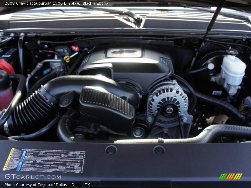 Black / Ebony 2008 Chevrolet Suburban 1500 LTZ 4x4