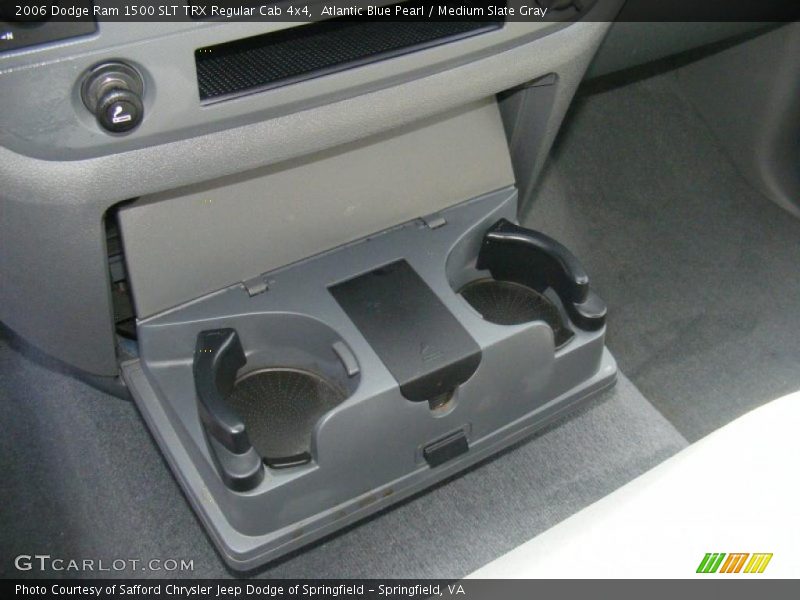 Atlantic Blue Pearl / Medium Slate Gray 2006 Dodge Ram 1500 SLT TRX Regular Cab 4x4