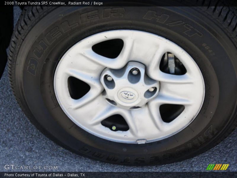 Radiant Red / Beige 2008 Toyota Tundra SR5 CrewMax