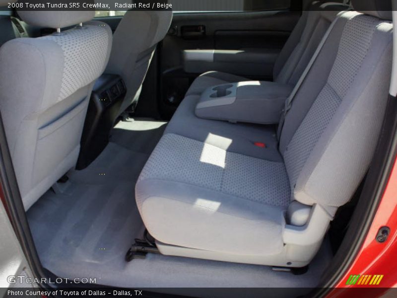 Radiant Red / Beige 2008 Toyota Tundra SR5 CrewMax