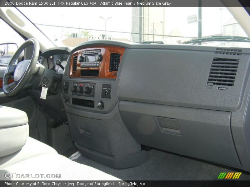Atlantic Blue Pearl / Medium Slate Gray 2006 Dodge Ram 1500 SLT TRX Regular Cab 4x4