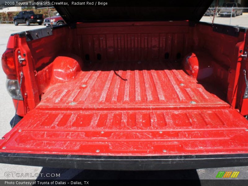 Radiant Red / Beige 2008 Toyota Tundra SR5 CrewMax