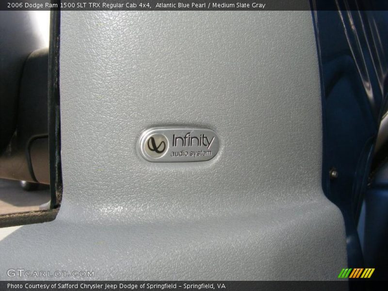 Atlantic Blue Pearl / Medium Slate Gray 2006 Dodge Ram 1500 SLT TRX Regular Cab 4x4