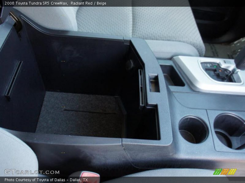 Radiant Red / Beige 2008 Toyota Tundra SR5 CrewMax