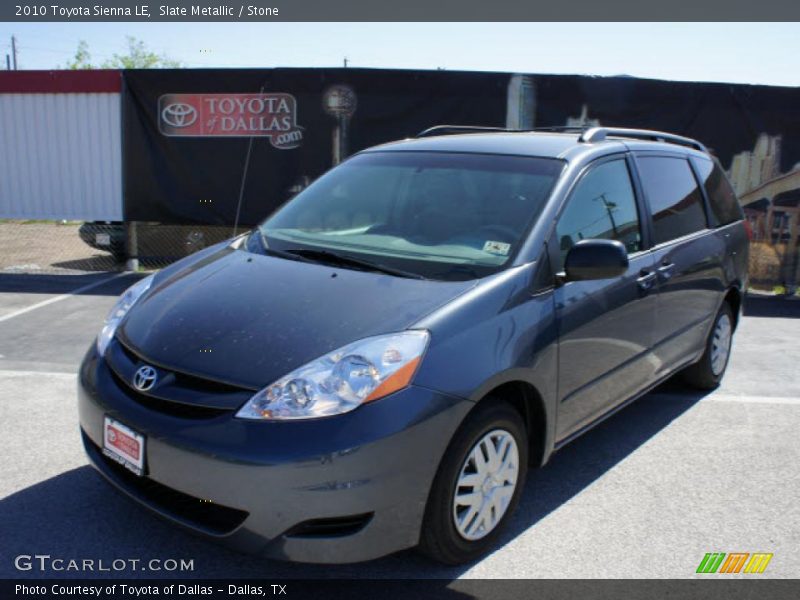 Slate Metallic / Stone 2010 Toyota Sienna LE