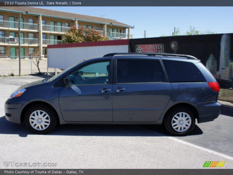 Slate Metallic / Stone 2010 Toyota Sienna LE