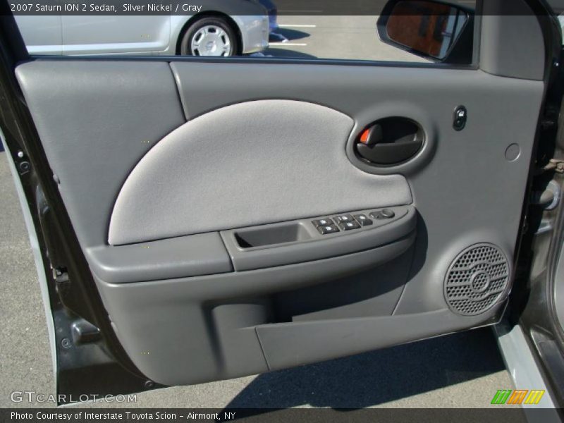 Silver Nickel / Gray 2007 Saturn ION 2 Sedan