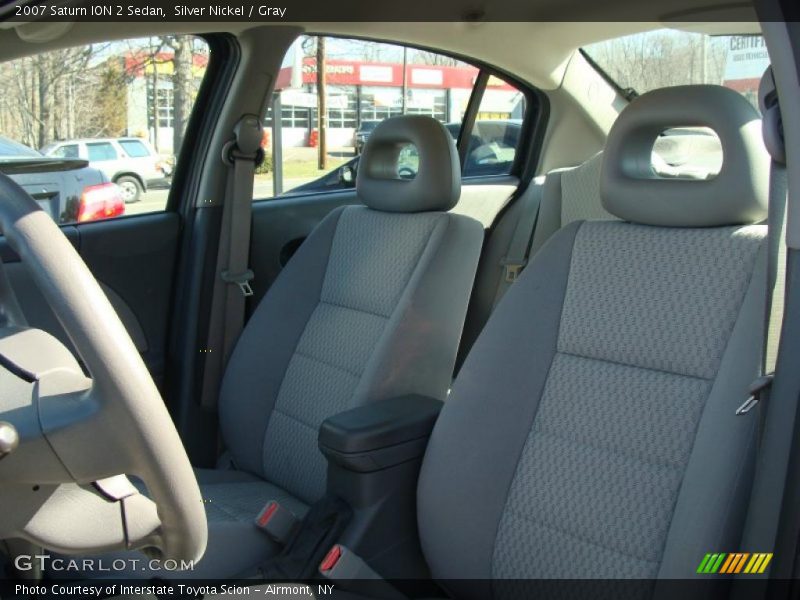 Silver Nickel / Gray 2007 Saturn ION 2 Sedan