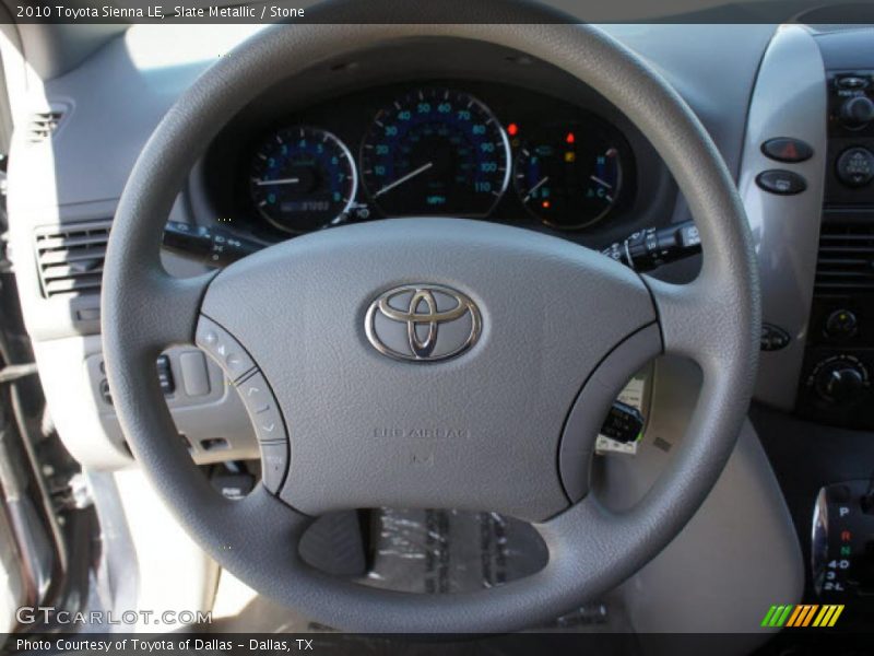 Slate Metallic / Stone 2010 Toyota Sienna LE