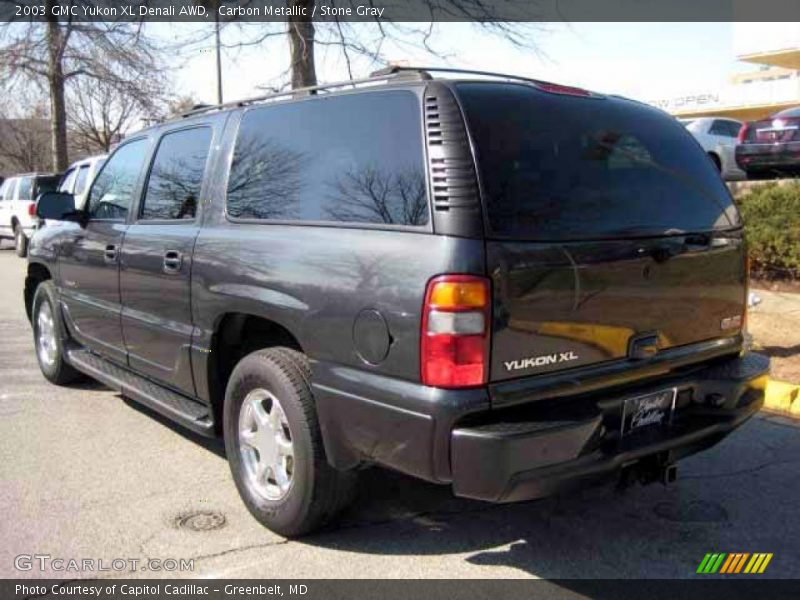 Carbon Metallic / Stone Gray 2003 GMC Yukon XL Denali AWD