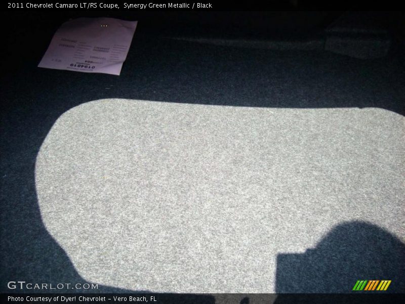 Synergy Green Metallic / Black 2011 Chevrolet Camaro LT/RS Coupe