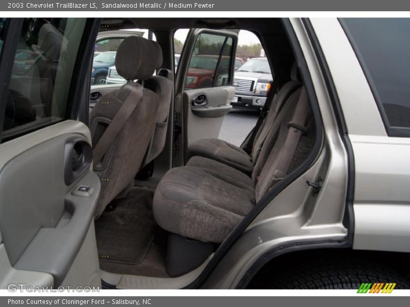 Sandalwood Metallic / Medium Pewter 2003 Chevrolet TrailBlazer LS