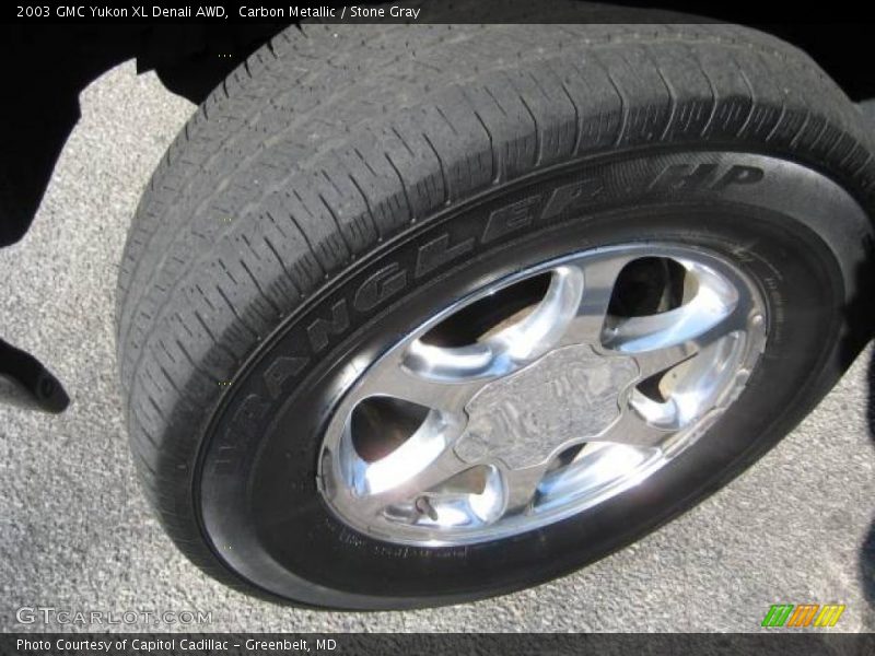 Carbon Metallic / Stone Gray 2003 GMC Yukon XL Denali AWD