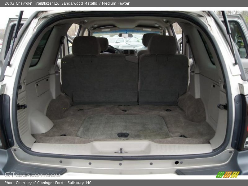 Sandalwood Metallic / Medium Pewter 2003 Chevrolet TrailBlazer LS