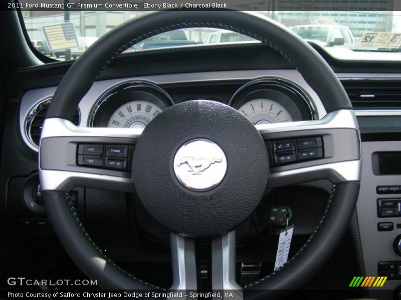  2011 Mustang GT Premium Convertible Steering Wheel